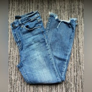 Risen High Waste Ankle Jeans - Women’s size 9/29.  Style # RDP1059